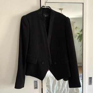 Cropped tuxedo jacket size M Club Mobaco